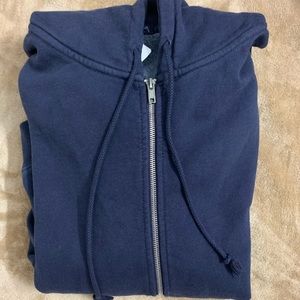 Brandy Melville Navy blue christy hoodie